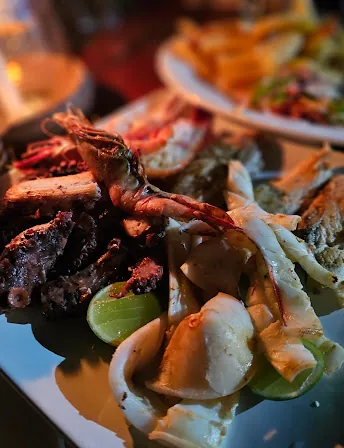 Grilled Seafood Platter